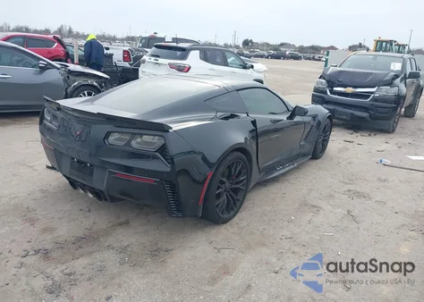 2018 Chevrolet Corvette Z06 z USA, uszkodzony, nr VIN 1G1YU2D6XJ5601754